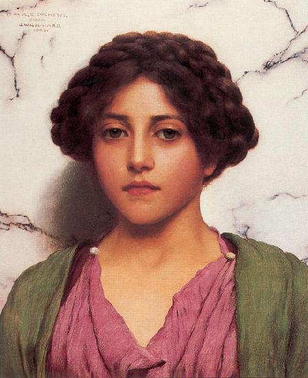 John William Godward A Classical Beauty